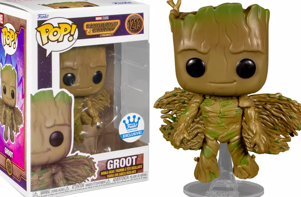 Guardians of the Galaxy Vol. 3 - Groot with Wings Pop! Vinyl Figure (Funko / Popcultcha Exclusive)
