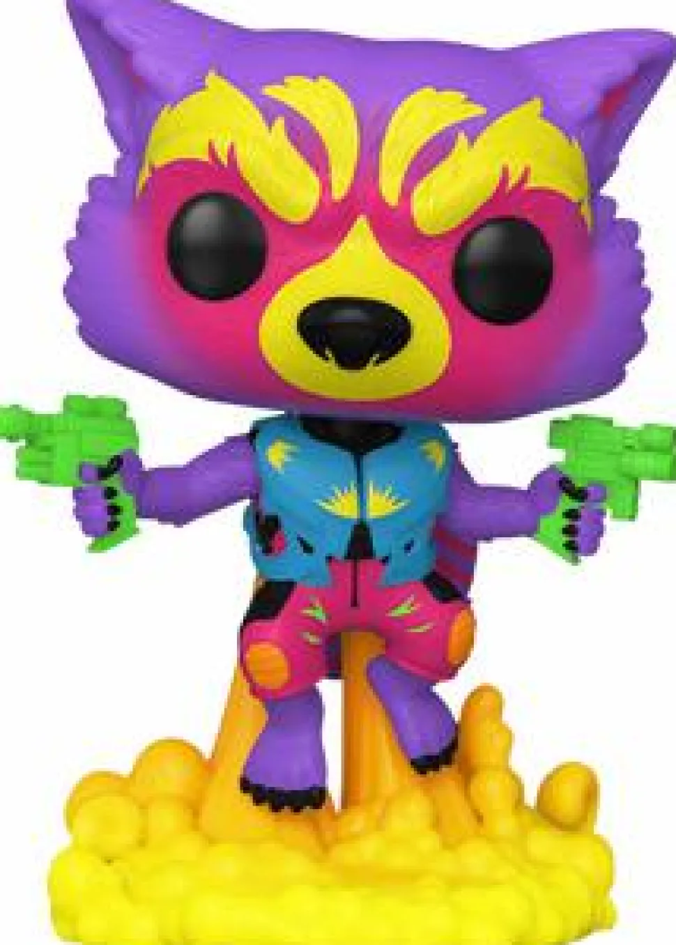 Guardians of the Galaxy: Vol 2 - Star-Lord, Gamora, Groot & Rocket Raccoon Blacklight Pop! Vinyl Figure 4-Pack
