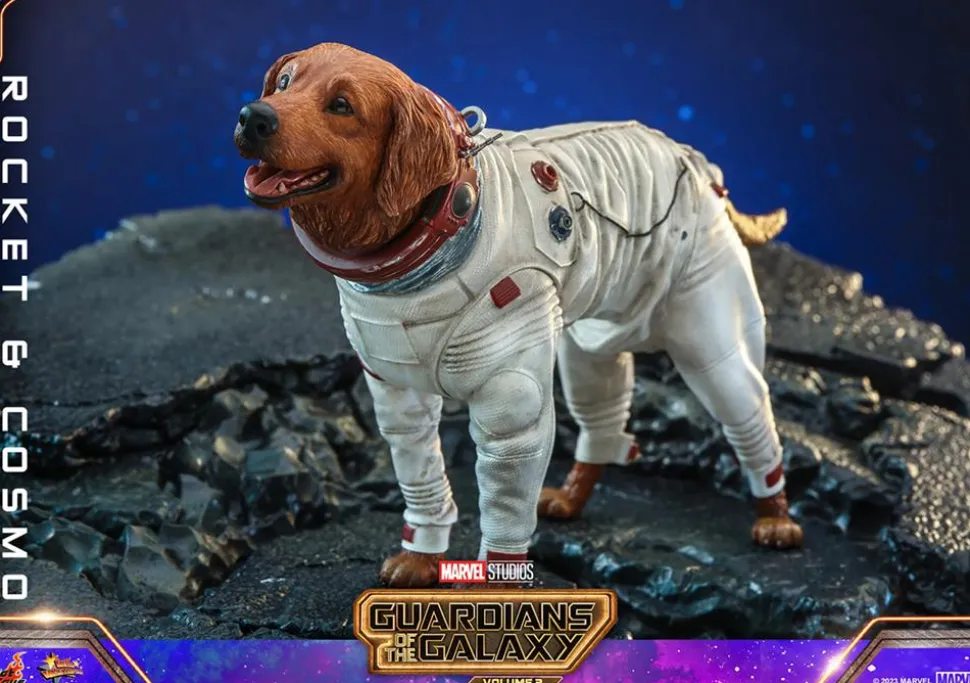 Guardians of the Galaxy: Vol. 3 - Rocket & Cosmo 1/6th Scale Hot Toys Action Figure (Set of 2)