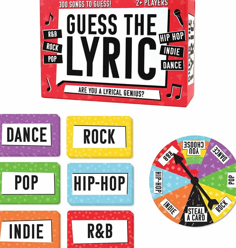 Guess the Lyric - Card Game