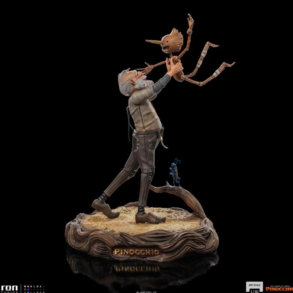 Guillermo del Toro's Pinocchio (2022) - Geppetto & Pinocchio 1/10th Scale Statue