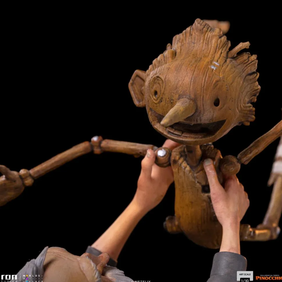 Guillermo del Toro's Pinocchio (2022) - Geppetto & Pinocchio 1/10th Scale Statue