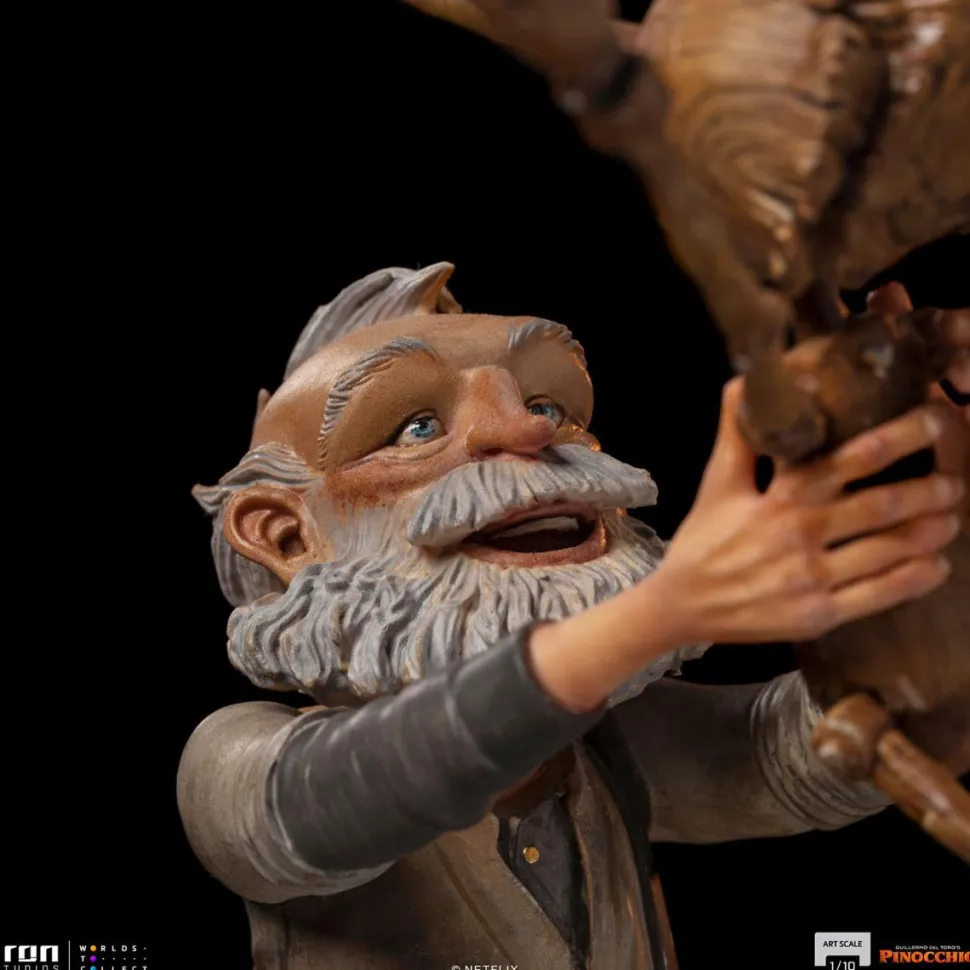 Guillermo del Toro's Pinocchio (2022) - Geppetto & Pinocchio 1/10th Scale Statue