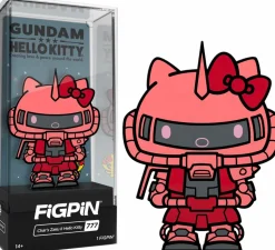 Gundam x Hello Kitty - Char's Zaku II Hello Kitty FigPin Enamel Pin