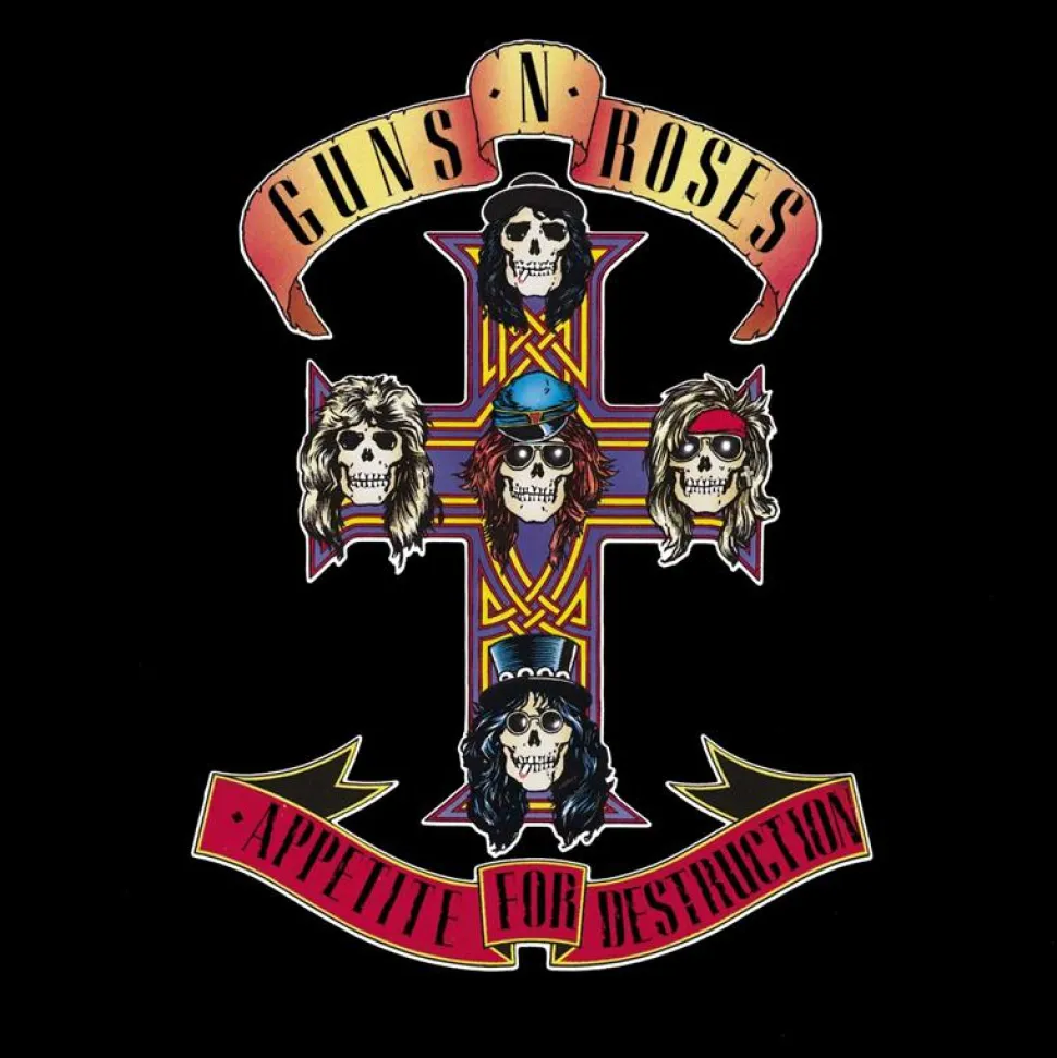 Guns N' Roses - Appetite For Destruction LP Vinyl Record