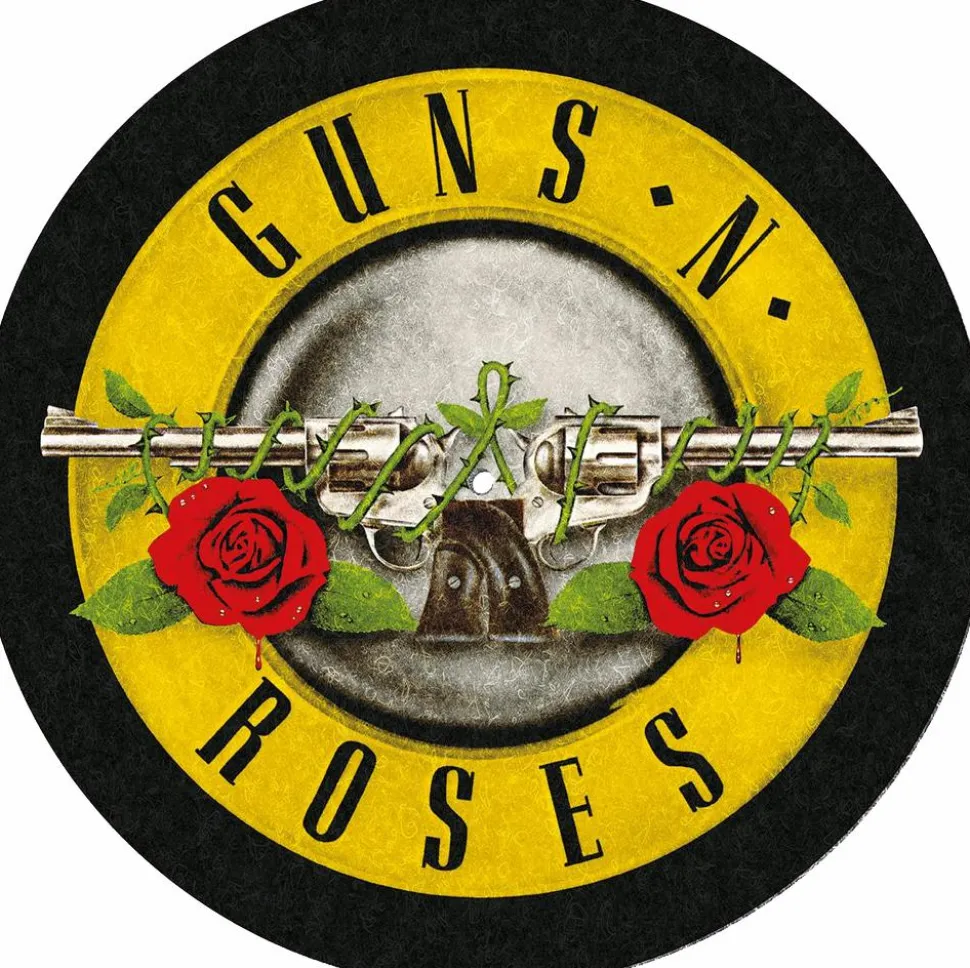 Guns N’ Roses - Guns N’ Roses Logo Vinyl Record Slipmat