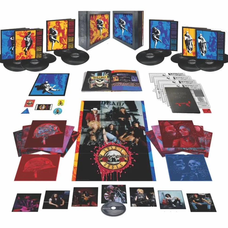 Guns N' Roses - Use Your Illusion I & II Super Deluxe 12xLP Vinyl Record Limted Edition Box Set
