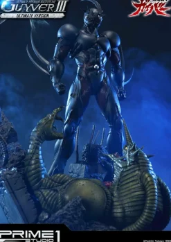 Guyver: The Bioboosted Armor - Guyver III Ultimate 1/4 Scale Statue and Bust (Set of 2)