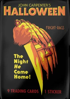Halloween (1978) - Official Movie Photo Cards Fright-Rags Trading Cards Wax Pack (Display of 24)