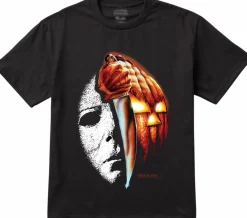 Halloween - Halloween x Primitive Split Heavyweight Black T-Shirt