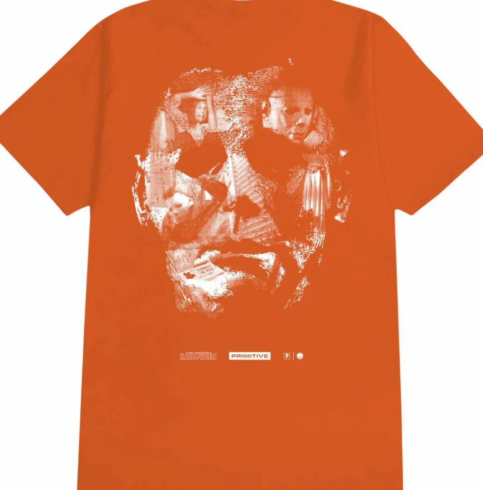 Halloween - Halloween x Primitive Scenes Orange T-Shirt