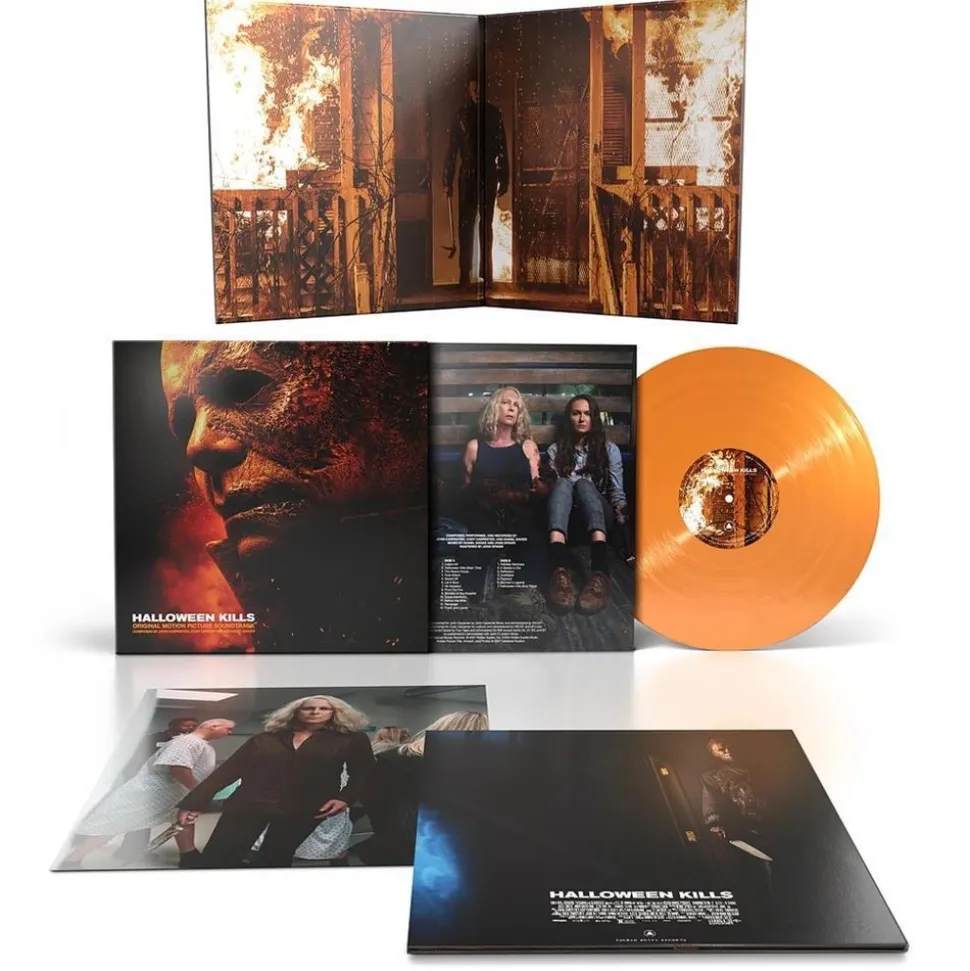 Halloween Kills - Original Motion Picture Soundtrack Score By John Carpenter LP Vinyl Record (Orange Coloured Vinyl)