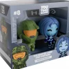 Halo - The Master Chief and Cortana Monitor Buddiez 2.5" Vinyl Figure 2-Pack