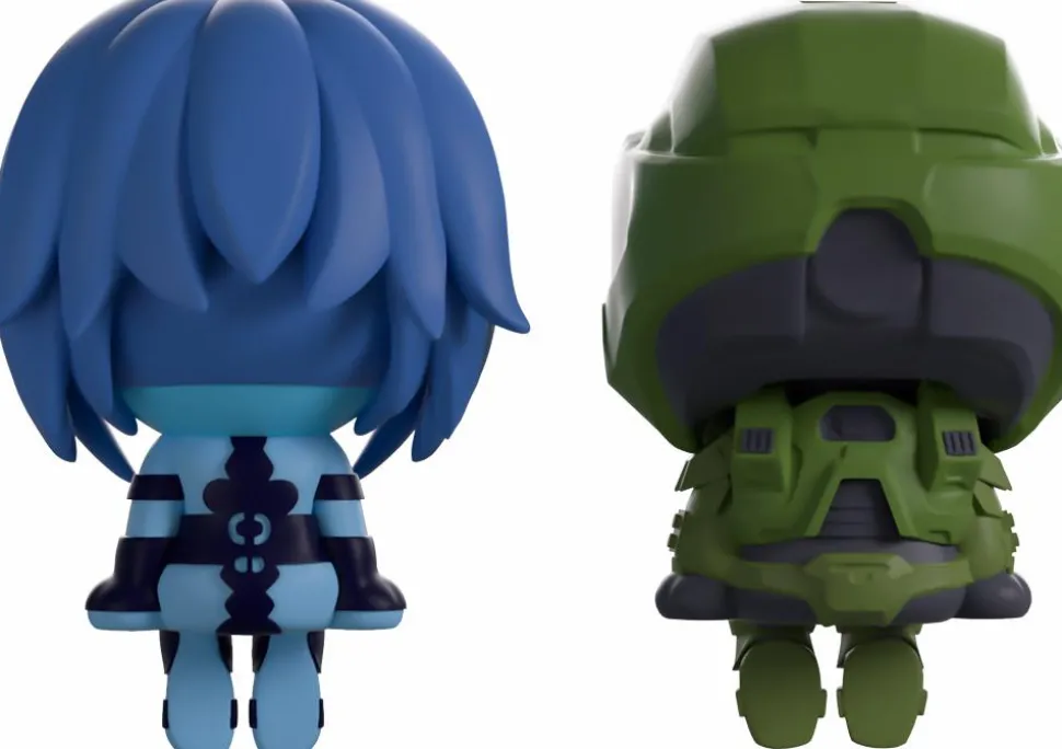 Halo - The Master Chief and Cortana Monitor Buddiez 2.5" Vinyl Figure 2-Pack