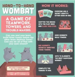 Hand to Hand Wombat - A Party Game by Exploding Kittens Board Game