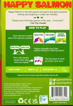 Happy Salmon - A Party Game by Exploding Kittens Card Game