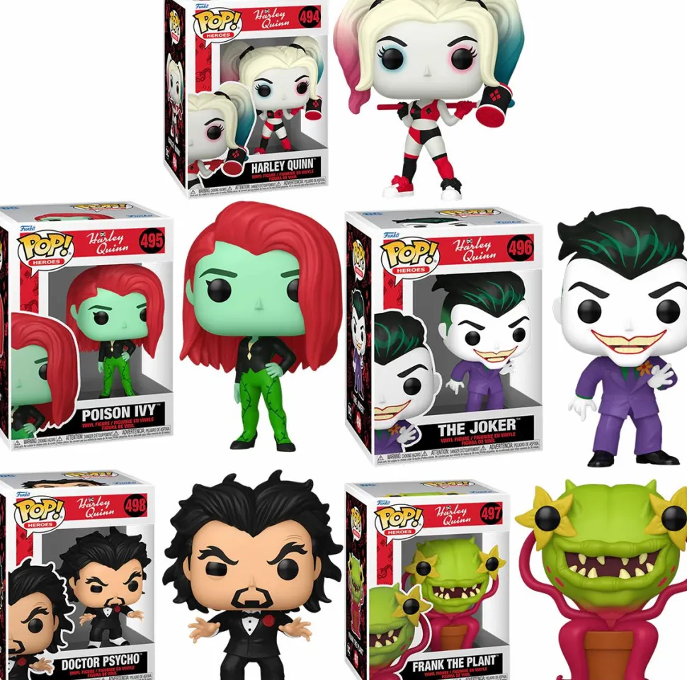 Harley Quinn: Animated TV Series (2019) - The Final Joke Pop! Vinyl Bundle (Set of 5)
