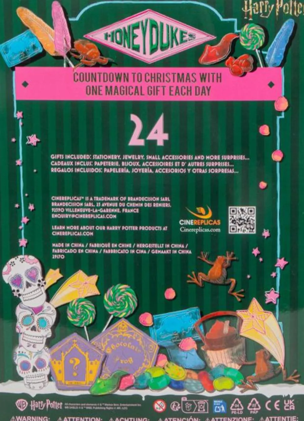 Harry Potter - 2025 Honeydukes Advent Calendar
