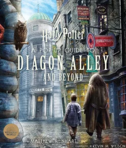 Harry Potter - A Pop-Up Guide to Diagon Alley and Beyond Hardcover Book