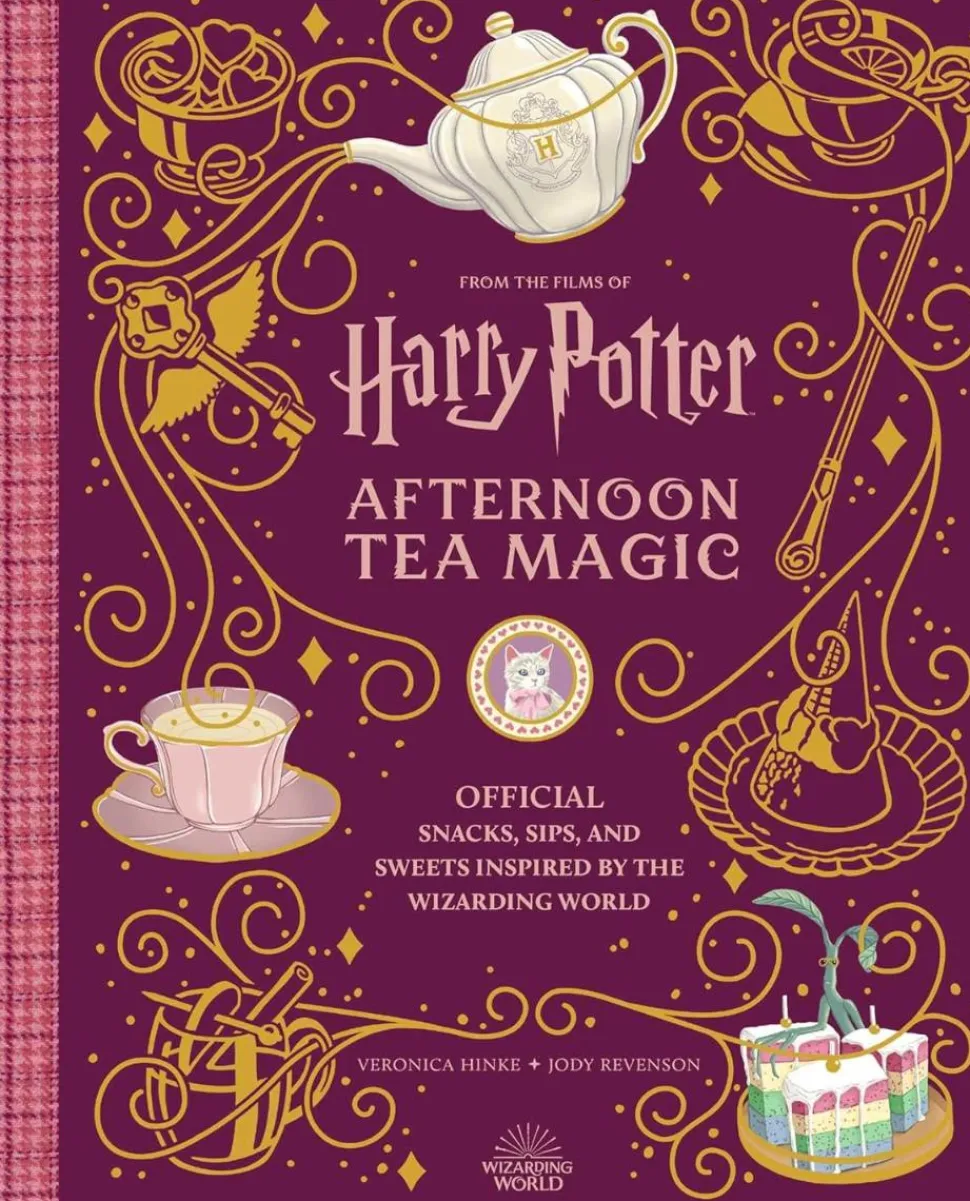 Harry Potter - Afternoon Tea Magic: Official Snacks, Sips, and Sweets Inspired by the Wizarding World Hardcover Book