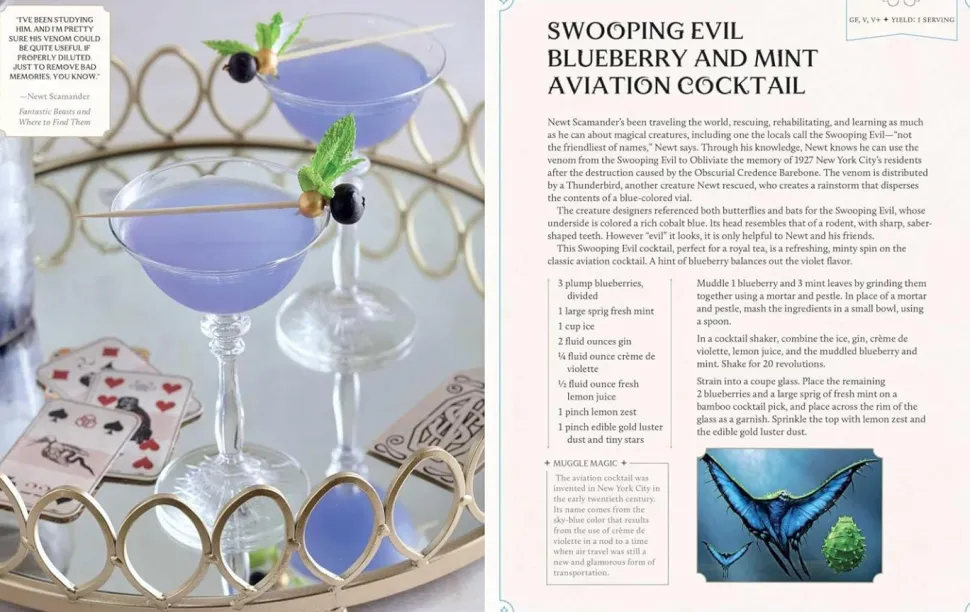 Harry Potter - Afternoon Tea Magic: Official Snacks, Sips, and Sweets Inspired by the Wizarding World Hardcover Book