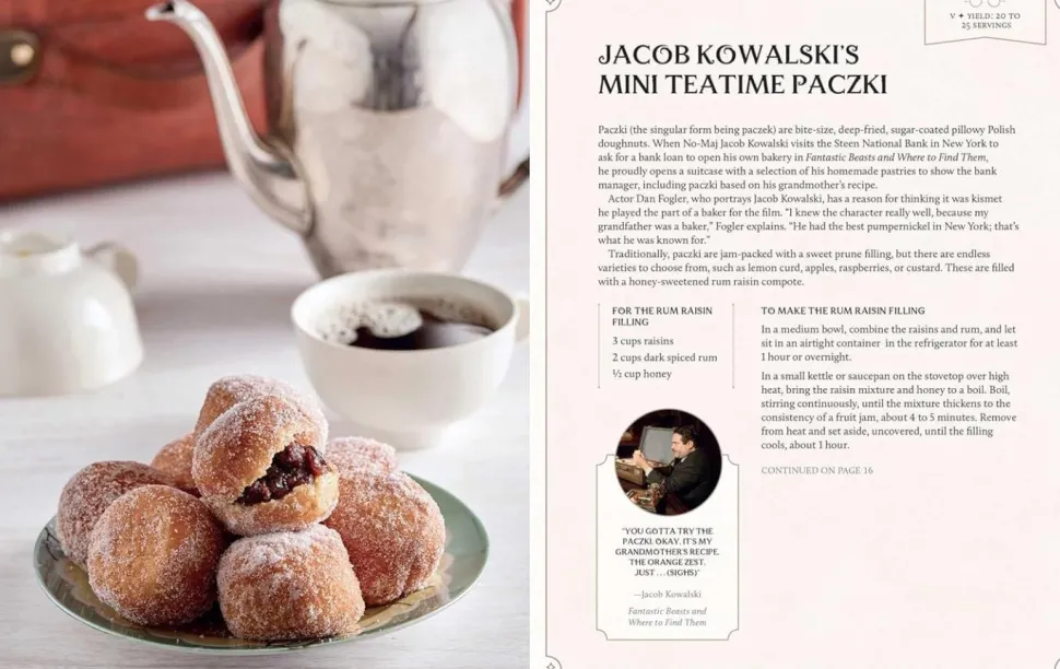 Harry Potter - Afternoon Tea Magic: Official Snacks, Sips, and Sweets Inspired by the Wizarding World Hardcover Book