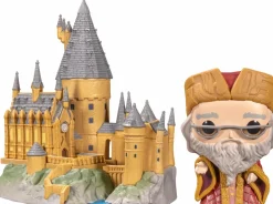 Harry Potter - Albus Dumbledore with Hogwarts 20th Anniversary Pop! Town Vinyl Figure