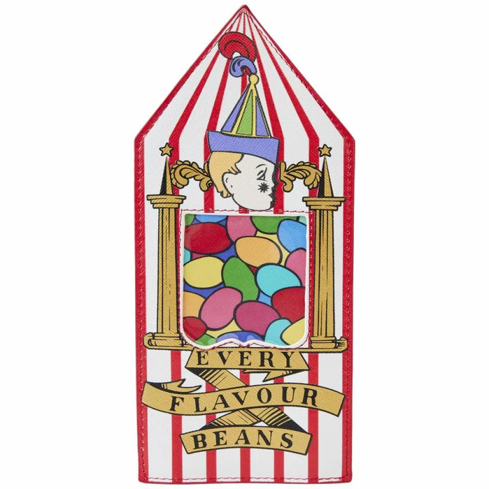 Harry Potter - Bertie Bott's Every Flavour Beans 6” Faux Leather Card Holder