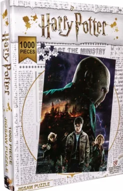 Harry Potter - Burning Hogwarts Jigsaw Puzzle (1000 Pieces)