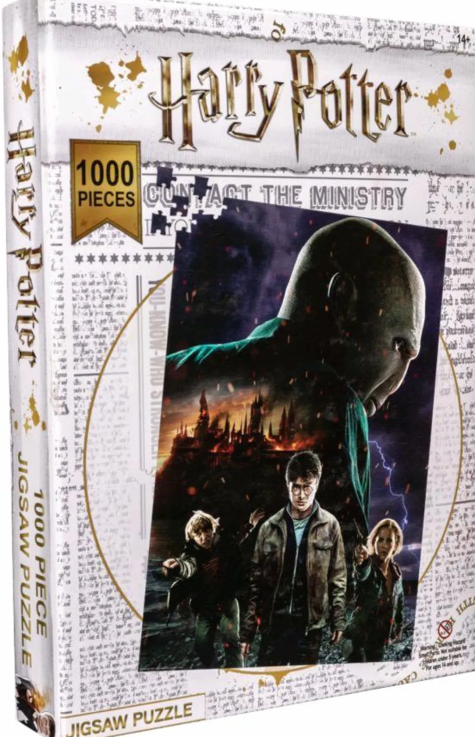 Harry Potter - Burning Hogwarts Jigsaw Puzzle (1000 Pieces)