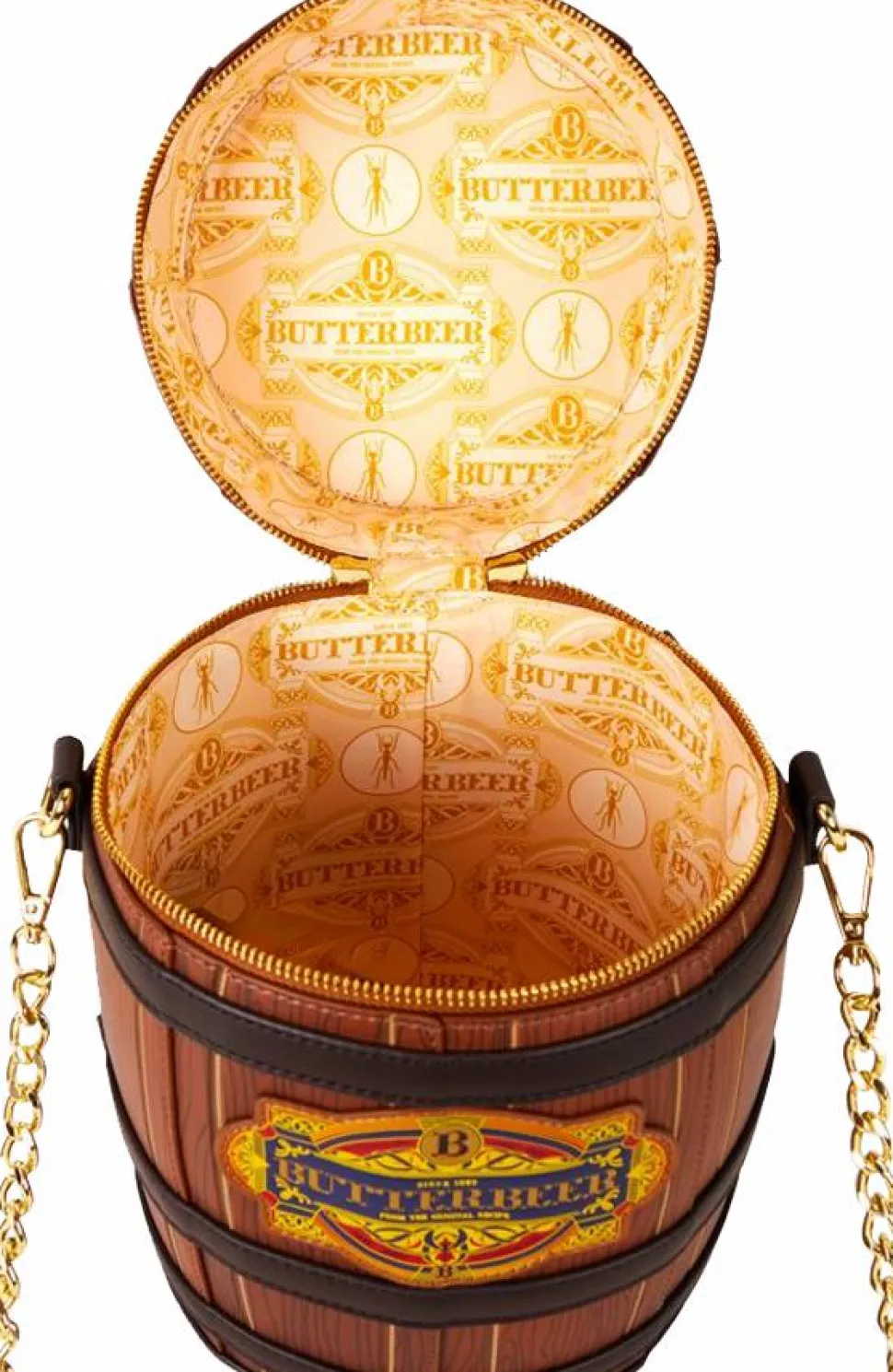Harry Potter - Butterbeer Barrel Scented 7" Faux Leather Crossbody Bag