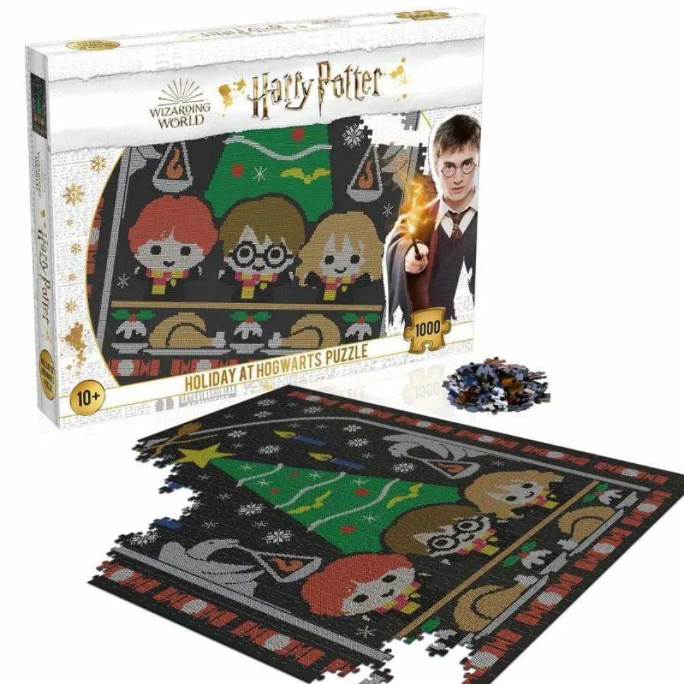 Harry Potter - Christmas at Hogwarts 1000 Piece Jigsaw Puzzle