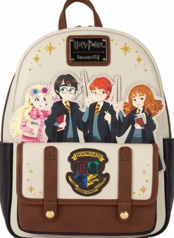 Harry Potter - Flap Pocket 10" Faux Leather Mini Backpack