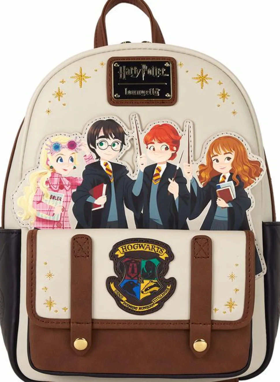 Harry Potter - Flap Pocket 10" Faux Leather Mini Backpack