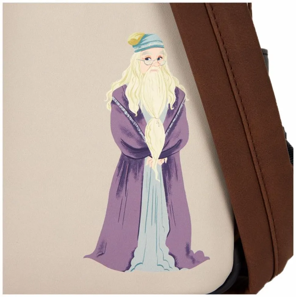 Harry Potter - Flap Pocket 10" Faux Leather Mini Backpack