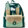 Harry Potter - Golden Hogwarts Castle 10” Faux Leather Mini Backpack