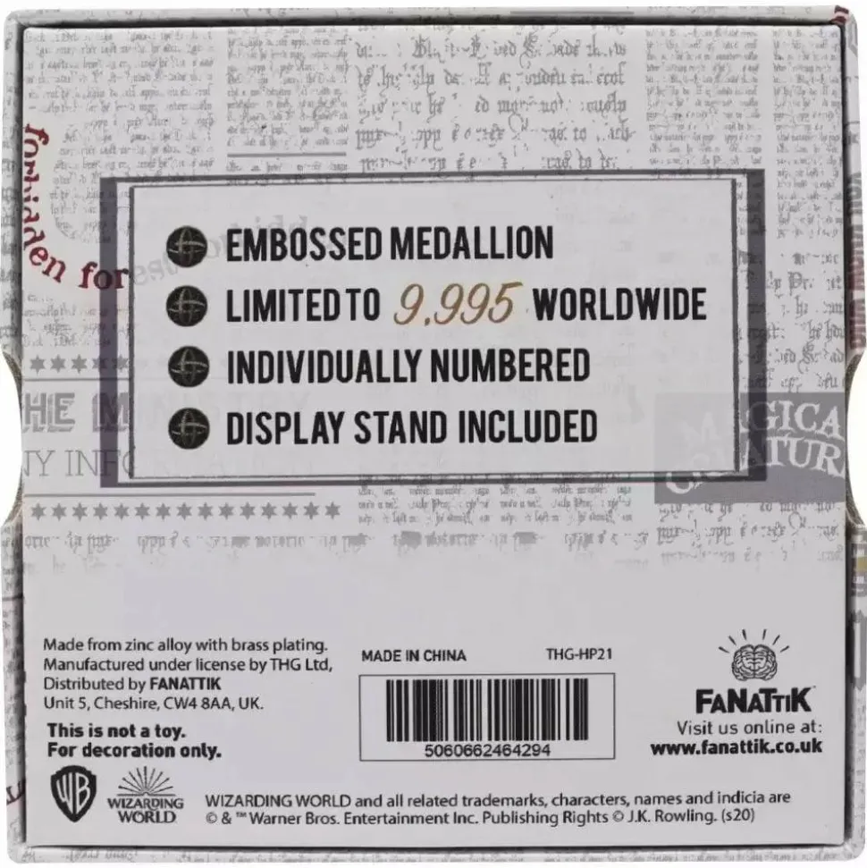 Harry Potter - Gringotts Bank Medallion Limited Edition Replica