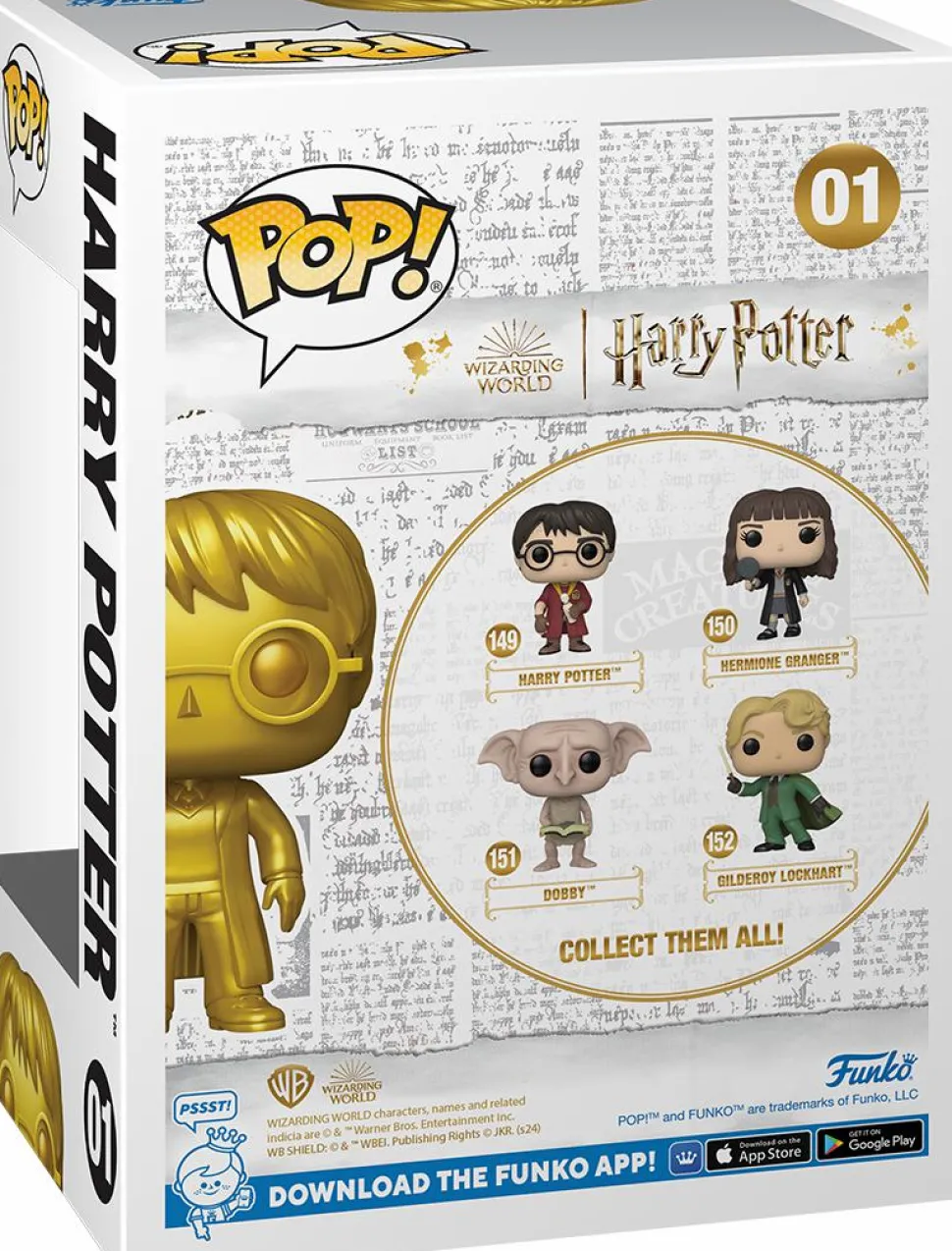 Harry Potter - Harry Potter Metallic Pop! Vinyl Figure
