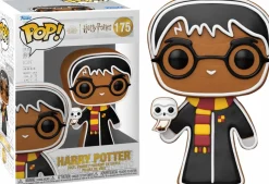 Harry Potter - Harry Potter with Hedwig Gingerbread Pop! Vinyl Figure