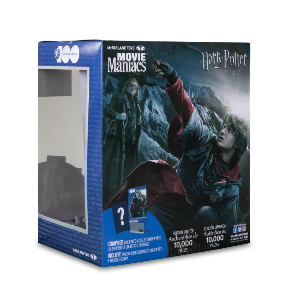 Harry Potter - Harry Potter Movie Maniacs WB 100 Limited Edition 6" Scale PVC Posed Figure