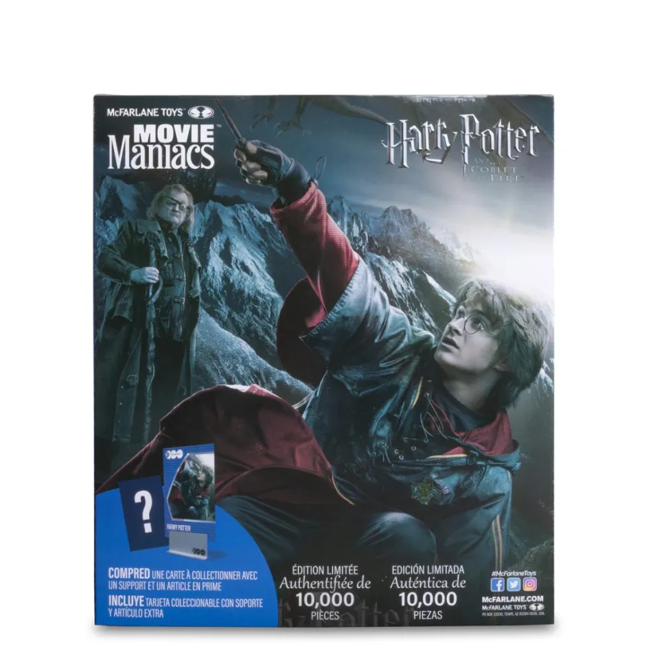 Harry Potter - Harry Potter Movie Maniacs WB 100 Limited Edition 6" Scale PVC Posed Figure