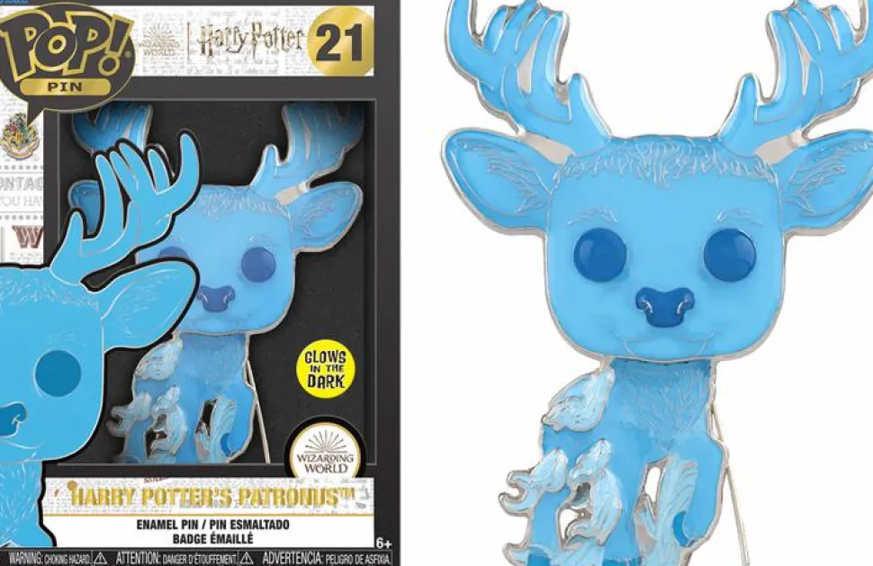 Harry Potter - Harry Potter's Stag Patronus 4" Pop! Enamel Pin