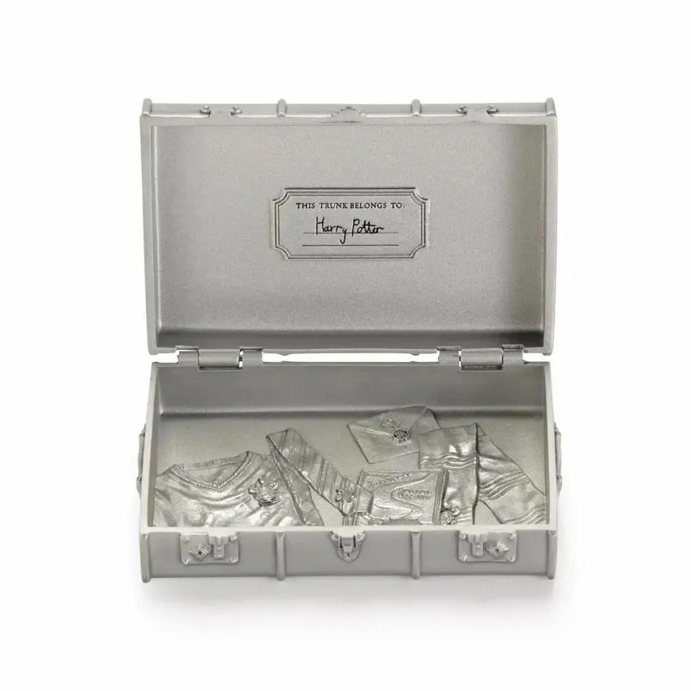 Harry Potter - Harry's School Trunk Pewter Trinket Box