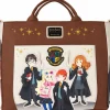 Harry Potter - Hogwarts 11" Faux Leather Convertible Tote Bag