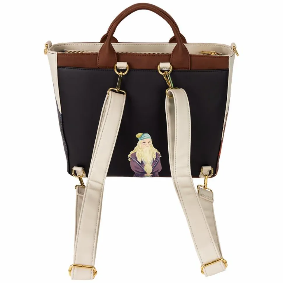 Harry Potter - Hogwarts 11" Faux Leather Convertible Tote Bag