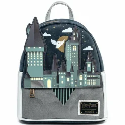 Harry Potter - Hogwarts Castle 10” Faux Leather Mini Backpack