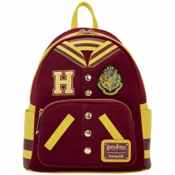Harry Potter - Hogwarts Gryffindor Varsity 10" Faux Leather Mini Backpack