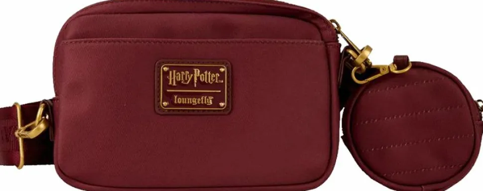 Harry Potter - Hogwarts House 5" Canvas Sling Bag with Coin Purse