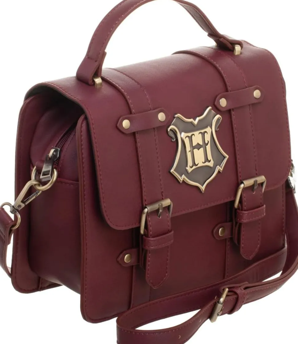 Harry Potter - Hogwarts Mini-Trunk 9" Faux Leather Crossbody Handbag