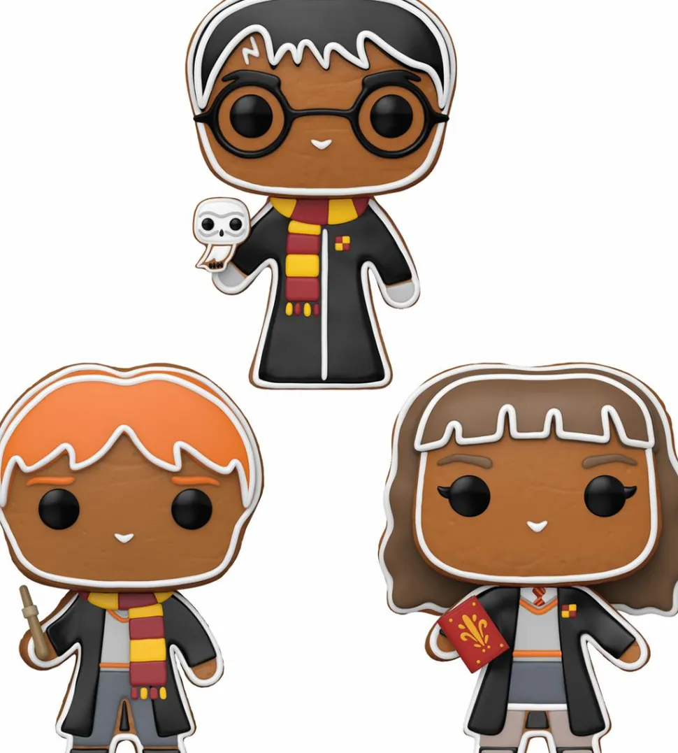 Harry Potter - Holiday Gingerbread Pop! Vinyl Bundle (Set of 3)